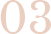 Zahl 03 Anzeige